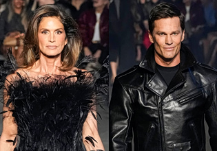 Η Gucci μεταμόρφωσε την Times Square σε πασαρέλα – Σίντι Κρόφορντ και Τομ Μπρέιντι έδειξαν τη νέα συλλογή