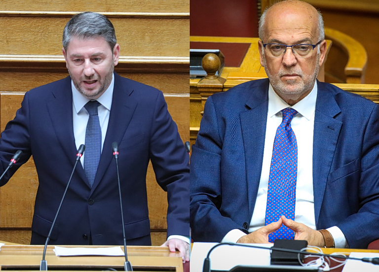 Κόντρα Ανδρουλάκη – Φλωρίδη στη Βουλή: «Με τους διαλόγους της Θεσμών δεν απειλείται η ασφάλεια Μητσοτάκη και του παρακράτους της ΝΔ»