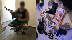 Πάτρα: Σημειωματάριο με ονόματα και ποσά είχε ο 40χρονος που πόζαρε στα social media με όπλα