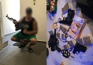 Πάτρα: Σημειωματάριο με ονόματα και ποσά είχε ο 40χρονος που πόζαρε στα social media με όπλα