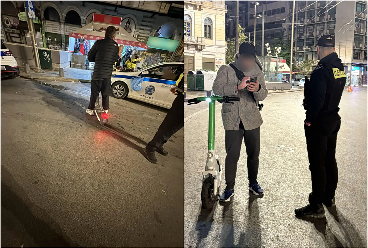 Σαρωτικοί έλεγχοι στα ηλεκτρικά πατίνια: Ένας στους τρεις οδηγά χωρίς κράνος