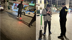 Σαρωτικοί έλεγχοι στα ηλεκτρικά πατίνια: Ένας στους τρεις οδηγά χωρίς κράνος