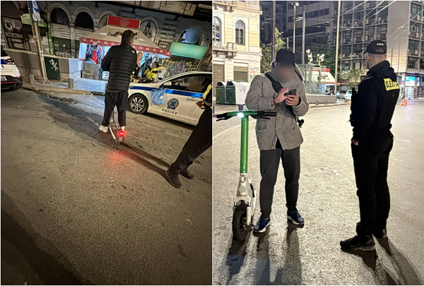 Σαρωτικοί έλεγχοι στα ηλεκτρικά πατίνια: Ένας στους τρεις οδηγά χωρίς κράνος