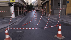 Αθήνα: Διακοπή της κυκλοφορίας στο Κέντρο λόγω θραύσης αγωγού ύδρευσης