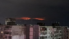 Ρωσία: Πυρκαγιά ξέσπασε σε δεξαμενή πετρελαίου στο Νοβοροσίσκ μετά από επίθεση ουκρανικών drones