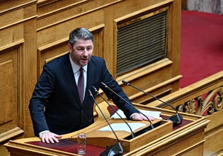 Live η παρέμβαση του Νίκου Ανδρουλάκη στη Βουλή