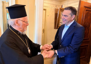 Αθήνα: Συνάντηση του Αλέξη Τσίπρα με τον Οικουμενικό Πατριάρχη – Τα θέματα που συζήτησαν