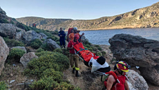 Επιχείρηση διάσωσης 24χρονου τουρίστα στην Κάλυμνο – Τραυματίστηκε ενώ έκανε αναρρίχηση