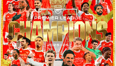 Premier League: Πρωταθλήτρια μετά από 22 χρόνια η Άρσεναλ (vid+pic)
