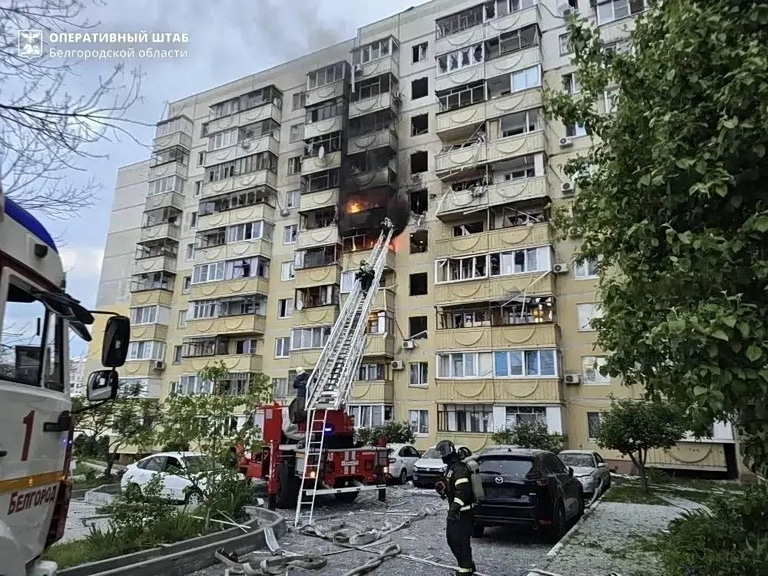Ρωσία: Τουλάχιστον 9 τραυματίες, ανάμεσά τους κοριτσάκι 3 ετών, εξαιτίας ουκρανικού πλήγματος σε πολυκατοικία