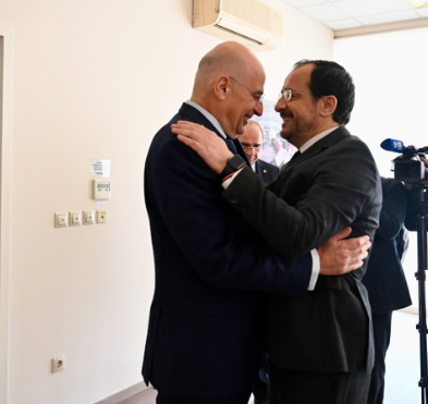 Συνάντηση Δένδια – Χριστοδουλίδη