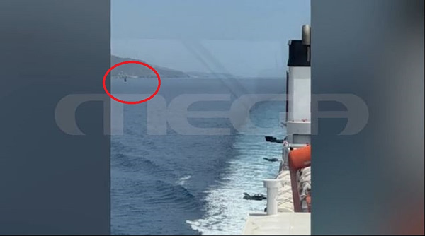 Μυστήριο με ελικόπτερο που παρενόχλησε πλοίο της γραμμής ανάμεσα σε Άνδρο και Μύκονο
