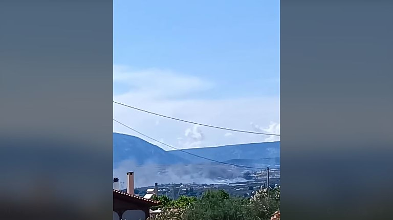 Έσβησε η φωτιά στα Καλύβια – Έκαψε 25 στρέμματα χορτολιβαδικής έκτασης