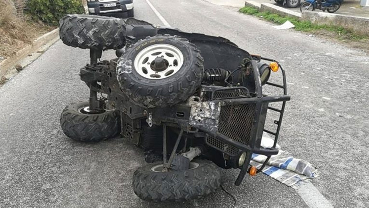 Σοβαρό τροχαίο με γουρούνα στην Κέρκυρα