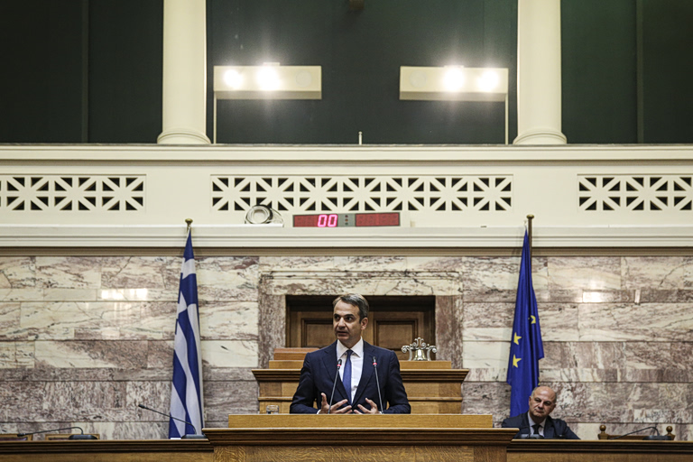 Live η ομιλία του Κυριάκου Μητσοτάκη στη συνεδρίαση της Κ.Ο. της ΝΔ