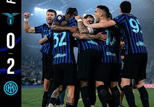 Λάτσιο – Ίντερ 0-2: Οι νερατζούρι «καθάρισαν» το Κύπελλο από το πρώτο ημίχρονο και έκαναν το νταμπλ