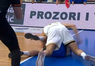 Ξέφυγε ο Κάλινιτς: Λαβή πάλης και μπουνιές σε αντίπαλο – Τι δήλωσε ο προπονητής του (vid)