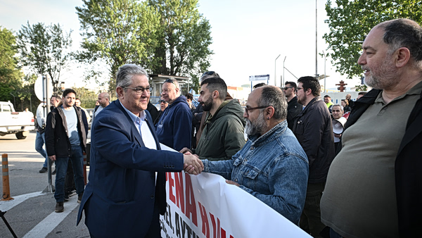 Κουτσούμπας: Αλληλεγγύη στον δίκαιο αγώνα των εργολαβικών εργαζομένων στα ΕΛΠΕ Θεσσαλονίκης
