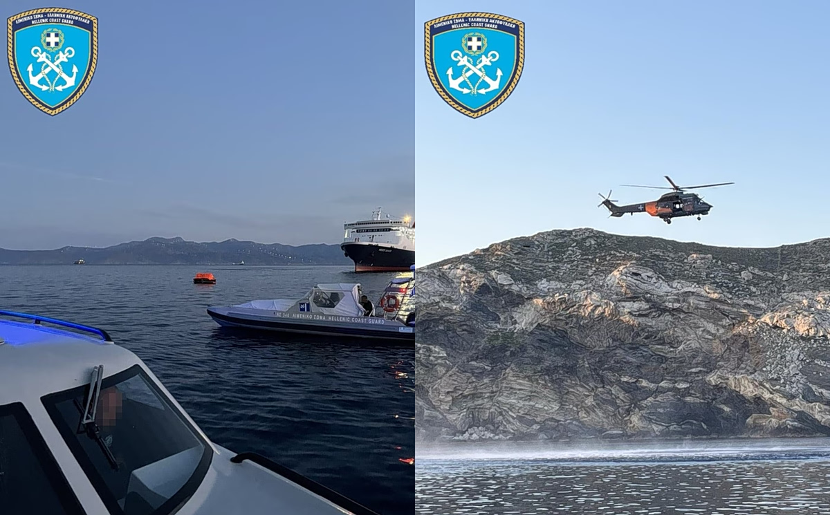 Άνδρος: Το χρονικό της βύθισης του «CORSAGE C» – Ο πλοίαρχος αποκοιμήθηκε στο πηδάλιο – Τι ισχυρίζεται ο ίδιος