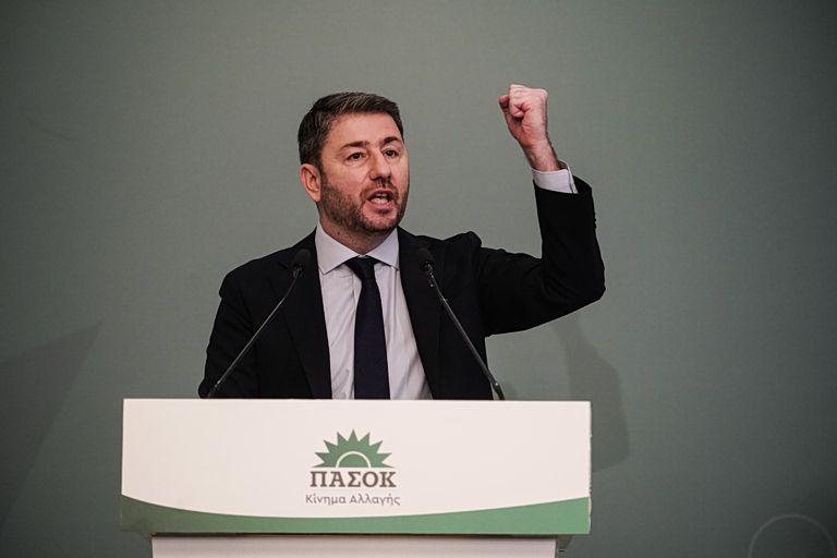 Ανδρουλάκης: Διμέτωπη επίθεση κατά Μητσοτάκη, Τσίπρα – Στόχος μας η πρώτη θέση στις εκλογές