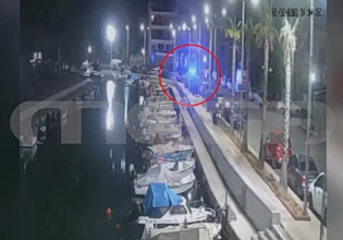Μικρολίμανο: Η στιγμή που φτάνουν περιπολικό και ασθενοφόρο μετά το περιστατικό με τον «Τίτι»