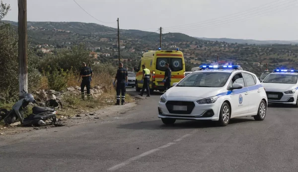 Τραγωδία στη Λέσβο: Νεκροί δύο νεαροί σε τροχαίο στον δρόμο Μόριας – Παναγιούδας
