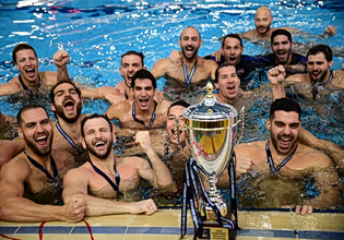 Ολοι οι τίτλοι στο πόλο ανδρών: Το 40ό πρωτάθλημα για τον Ολυμπιακό