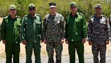 Κορυφαίοι στρατιωτικοί αξιωματούχοι από ΗΠΑ και Κούβα συναντήθηκαν στο Γκουαντανάμο