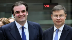 Eurogroup: Για «στασιμοπληθωριστική τάση», μιλά ο Πιερρακάκης, για «σοκ στασιμοπληθωρισμού» ο Ντομπρόβσκις
