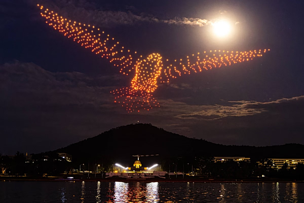 Drone – show στην Αυστραλία ακυρώθηκε όταν άρχισαν να πέφτουν τα drone από τον ουρανό [βίντεο]