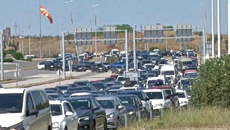 Τελωνείο Ευζώνων: Ουρές χιλιομέτρων λόγω του νέου ψηφιακού ελέγχου της ΕΕ σε πολίτες τρίτων χωρών