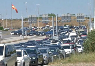Τελωνείο Ευζώνων: Ουρές χιλιομέτρων λόγω του νέου ψηφιακού ελέγχου της ΕΕ σε πολίτες τρίτων χωρών