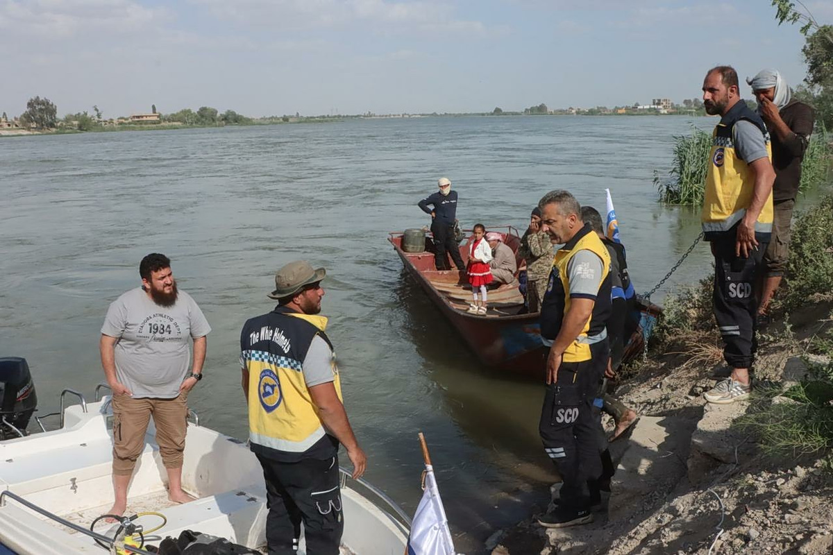 Συρία: Σε εξέλιξη απομάκρυνση πληγέντων από την υπερχείλιση του Ευφράτη – Μεγάλες καταστροφές