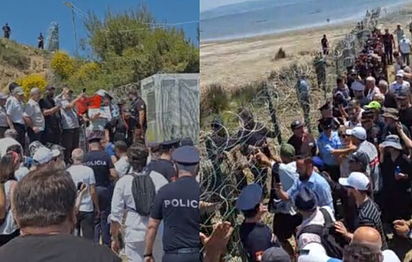 Επεισόδια στην Αλβανία: Ένας Έλληνας ανάμεσα στους τραυματίες – Διαμαρτύρονται για έργα σε προστατευόμενη παράκτια ζώνη