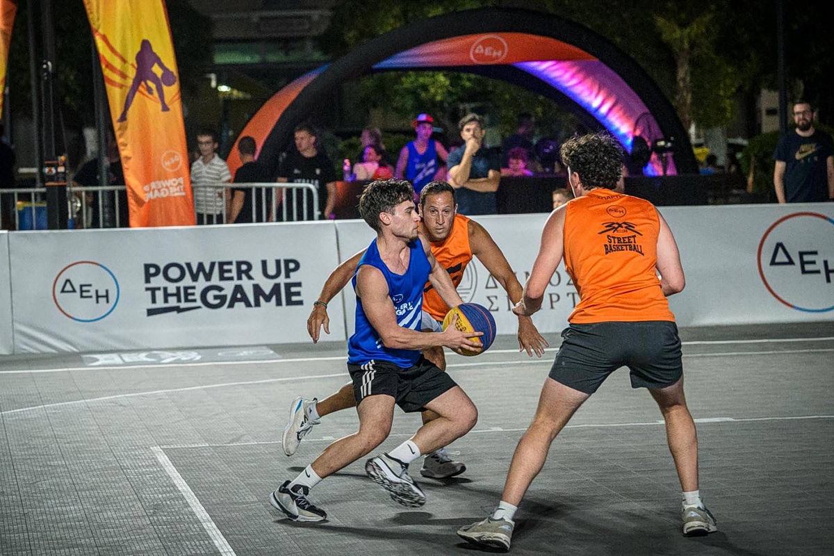 Το ΔΕΗ 3×3 Street Basketball επιστρέφει για τέταρτη χρονιά