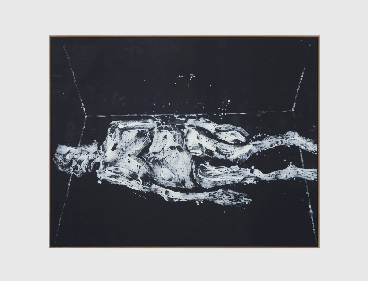 Im Bett über dem Sofa, (In Bed Above the Sofa), 2021, Πηγή: whitecube.com