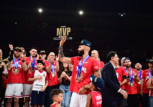 Ο Εβάν Φουρνιέ MVP των τελικών (vid)