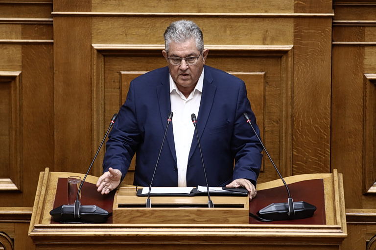Κουτσούμπας: Η κυβέρνηση προσπαθεί να παρουσιάσει μία εικονική πραγματικότητα