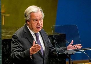 Γκουτέρες: Προειδοποιεί για τον κίνδυνο επιστροφής ενός «ολοκληρωτικού πολέμου» στη Μέση Ανατολή