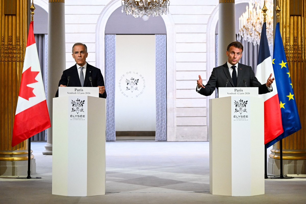 Μακρόν και Κάρνεϊ επανέλαβαν τη δέσμευση να επιταχύνουν την «προσέγγιση» Ευρώπης και Καναδά
