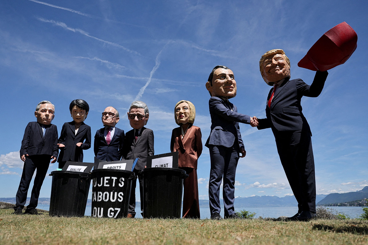 Ιράν, Ουκρανία, Κίνα και Ντόναλντ Τραμπ – Οι G7 και τα «φαντάσματα» του Εβιάν