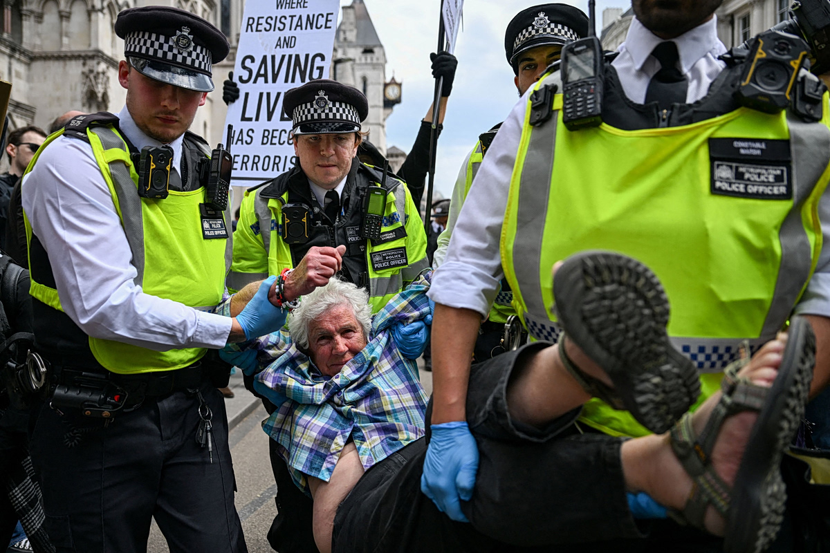 Palestine Action: «Νόμιμη» η απόφαση του βρετανικού υπουργείου Εσωτερικών να την απαγορεύσει, λέει το Εφετείο