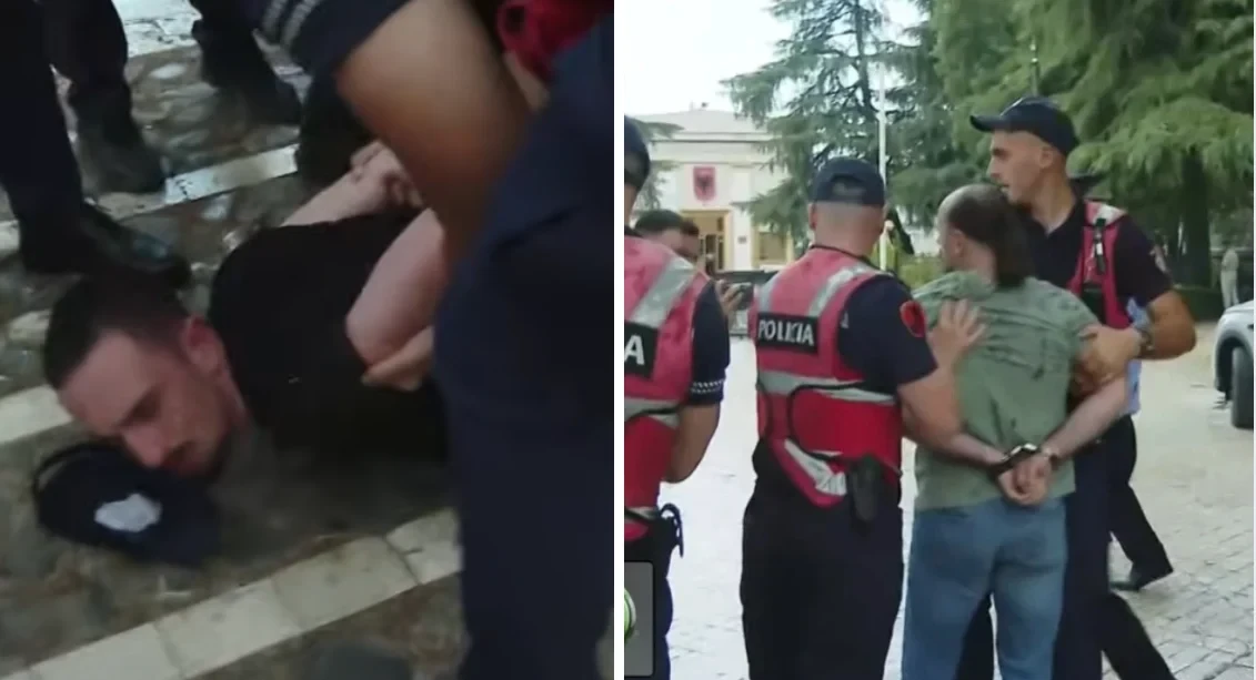 Αλβανία: Διαδηλωτές πέταξαν αυγά σε αυτοκίνητα βουλευτών – Βίαιες συλλήψεις από την αστυνομία