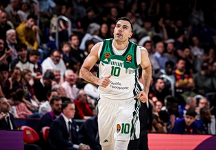Παναθηναϊκός: Δεν παίζει ούτε στο Game 2 των τελικών ο Σλούκας