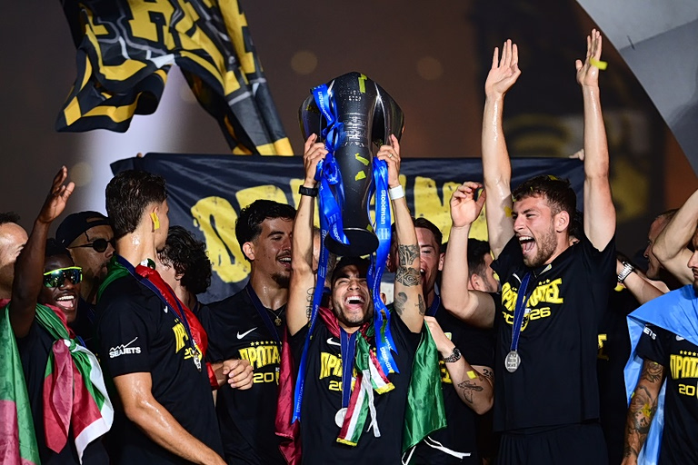 Ο Ορμπελίν Πινέδα της ΑΕΚ MVP της Stoiximan Super League για τη σεζόν 2025-26
