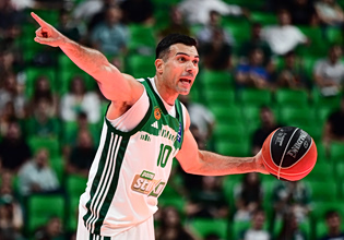 Παναθηναϊκός: Δεν παίζει ούτε στο Game 2 των τελικών ο Σλούκας