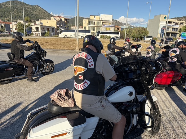 Προμαχώνας: Για οπλοκατοχή καταδικάστηκαν οι πέντε μοτοσυκλετιστές των Hells Angels – Αφέθηκαν ελεύθεροι μετά την έφεση