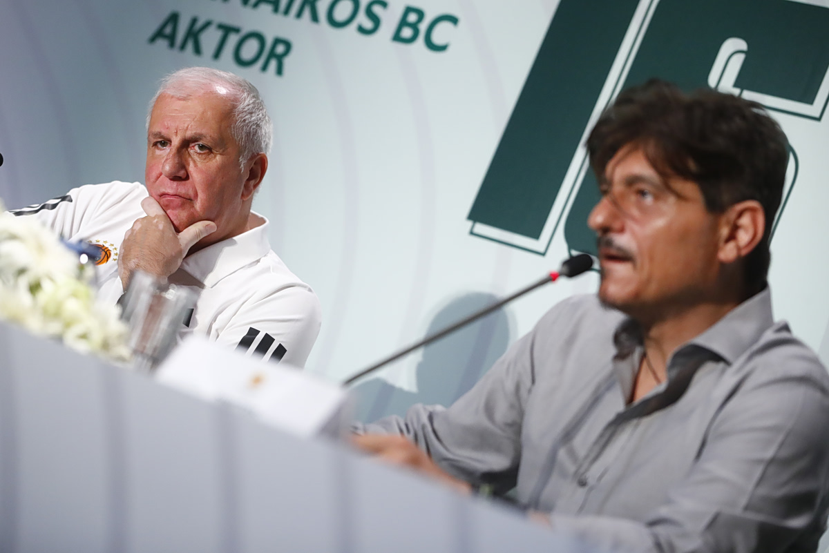 Γιαννακόπουλος: «Ιστορική μέρα – Η επιστροφή του Ομπράντοβιτς είναι καλύτερη και από ευρωπαϊκό τρόπαιο»