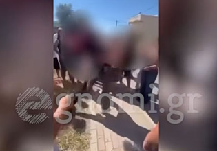 Εύβοια: Άγριο ξύλο μεταξύ μαθητριών έξω από σχολείο – Δείτε βίντεο