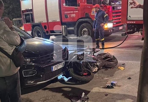 Καλλιθέα: Βίντεο ντοκουμέντα από το τροχαίο με τον νεκρό οδηγό – Η στιγμή που η μηχανή παρασύρει πεζή